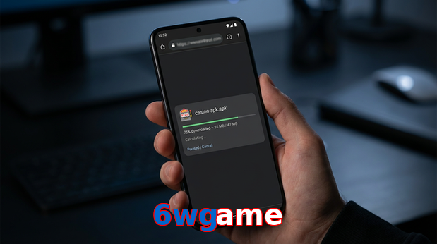 Main screen of 6Wgame apk page for PK players