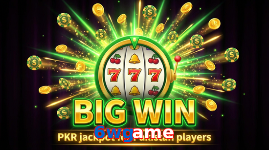 Big win animation on 6Wgame slot game