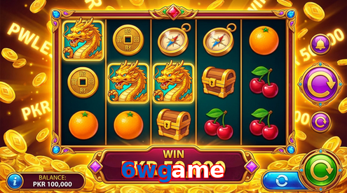 Main screen of 6Wgame pg page for PK players